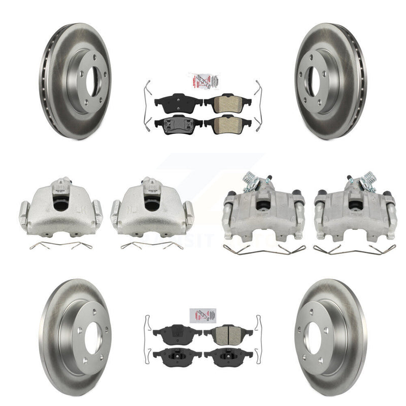 Transit Auto KCG-102392N Disc Brake Kit for 2005 Mazda 3 - Front and Rear product image