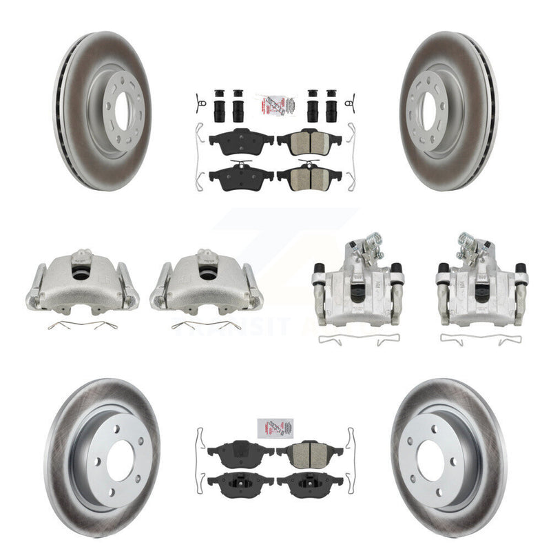 Transit Auto KCG-102395N Disc Brake Kit for 2008-2013 Mazda 3 Sport, Mazda 3 - Front and Rear product image