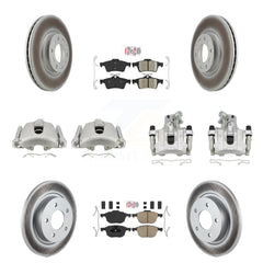 Transit Auto KCG-102396N Disc Brake Kit for 2008-2013 Mazda 3 Sport, Mazda 3 - Front and Rear product image