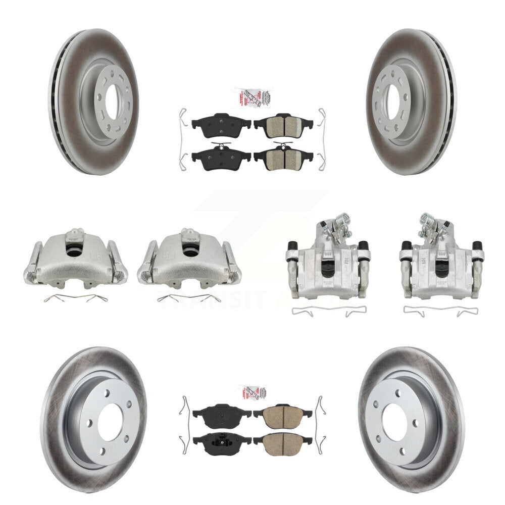 Transit Auto KCG-102397N Disc Brake Kit for 2008-2013 Mazda 3 Sport, Mazda 3 - Front and Rear product image