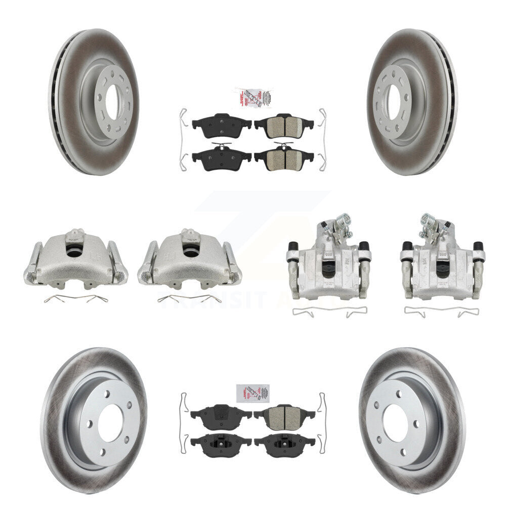 Transit Auto KCG-102398N Disc Brake Kit for 2008-2013 Mazda 3 Sport, Mazda 3 - Front and Rear product image
