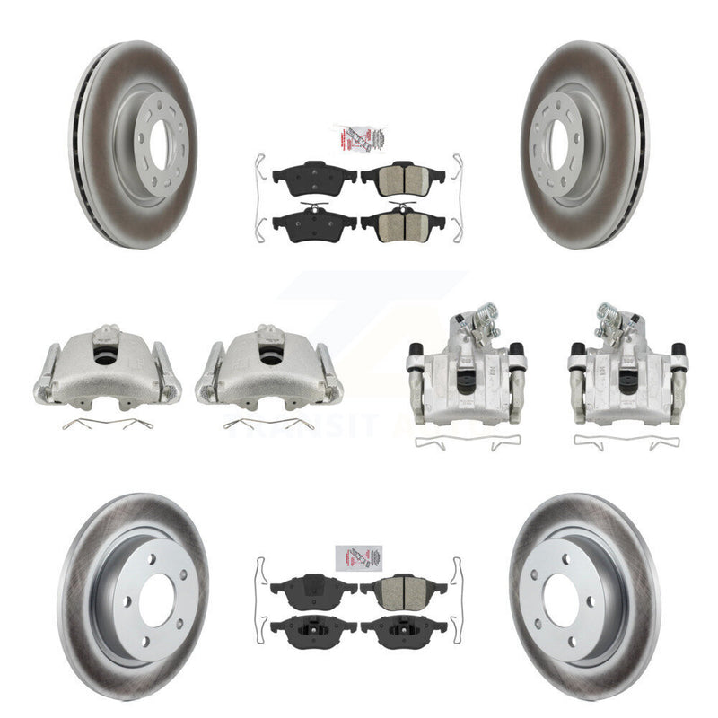 Transit Auto KCG-102398N Disc Brake Kit for 2008-2013 Mazda 3 Sport, Mazda 3 - Front and Rear product image