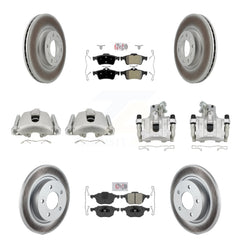 Transit Auto KCG-102401N Disc Brake Kit for 2008-2013 Mazda 3 Sport, Mazda 3 - Front and Rear product image