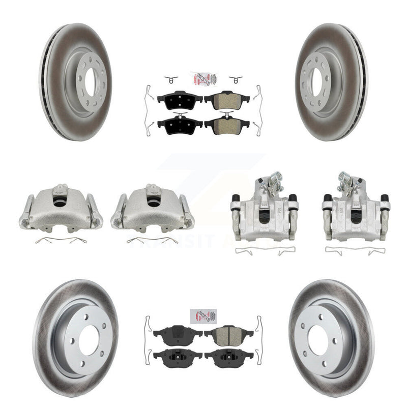 Transit Auto KCG-102401N Disc Brake Kit for 2008-2013 Mazda 3 Sport, Mazda 3 - Front and Rear product image