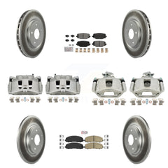 Transit Auto KCG-102406N Disc Brake Kit for 2019-2020 Dodge Grand Caravan - Front and Rear product image
