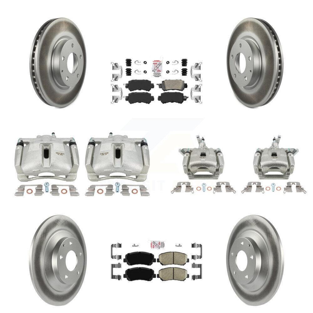 Transit Auto KCG-102426N Disc Brake Kit for 2013-2015 Mazda CX-5 - Front and Rear product image