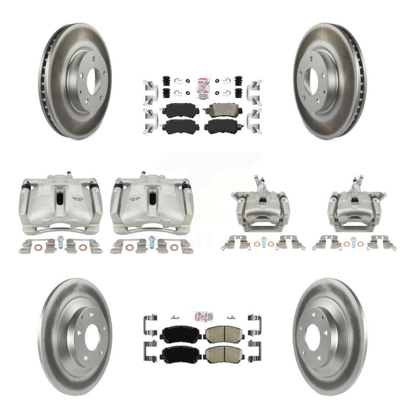 Transit Auto KCG-102426N Disc Brake Kit for 2013-2015 Mazda CX-5 - Front and Rear product image