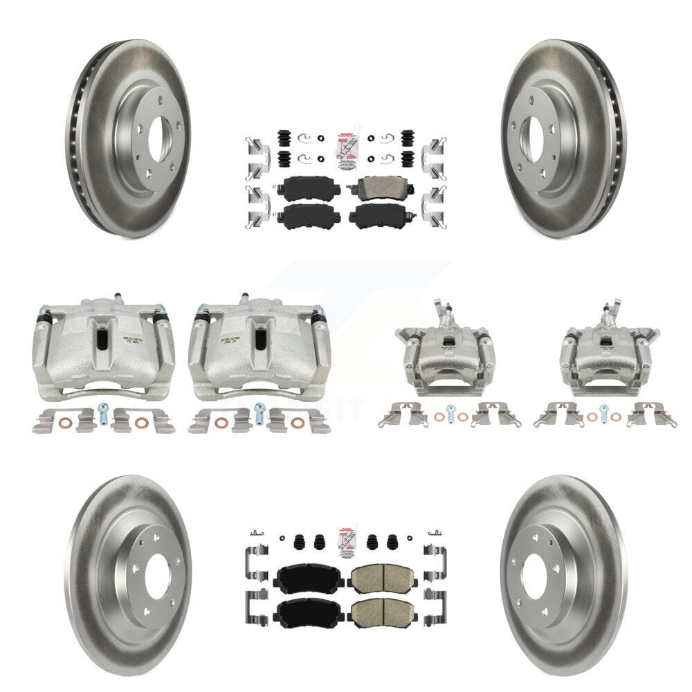 Transit Auto KCG-102427N Disc Brake Kit for 2013-2015 Mazda CX-5 - Front and Rear product image