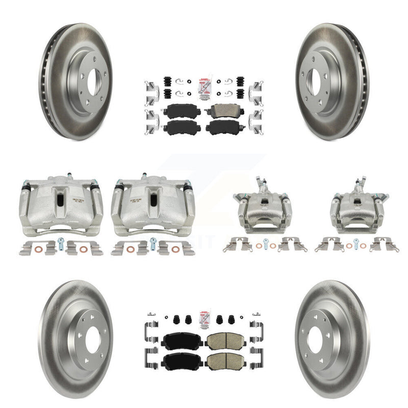 Transit Auto KCG-102427N Disc Brake Kit for 2013-2015 Mazda CX-5 - Front and Rear product image