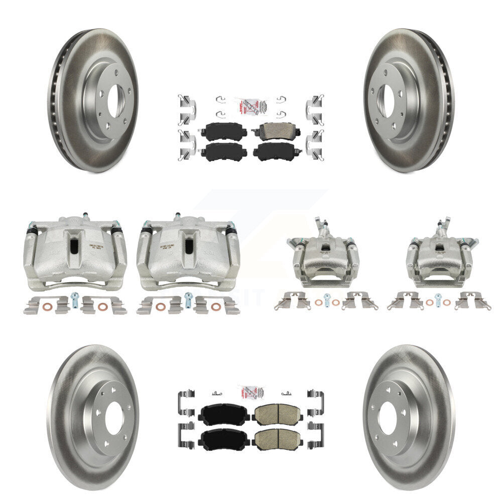 Transit Auto KCG-102428N Disc Brake Kit for 2013-2015 Mazda CX-5 - Front and Rear product image