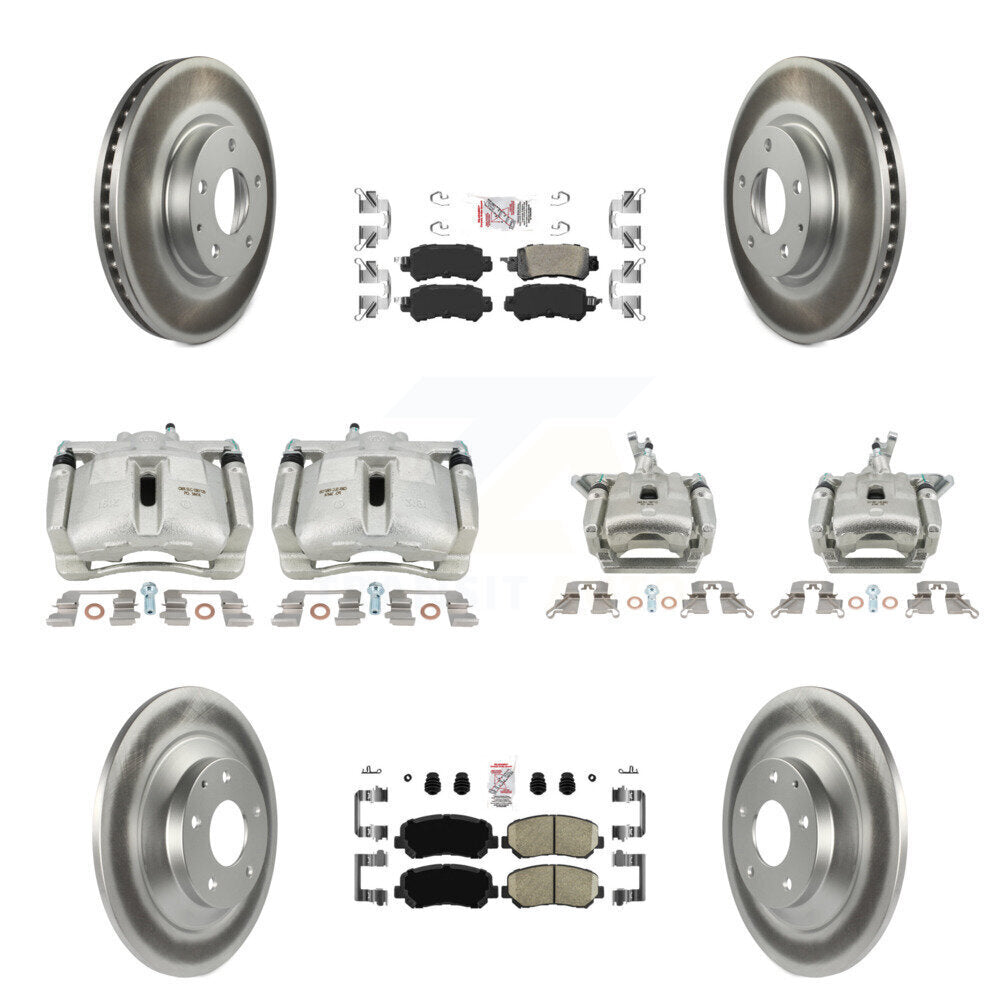 Transit Auto KCG-102429N Disc Brake Kit for 2013-2015 Mazda CX-5 - Front and Rear product image