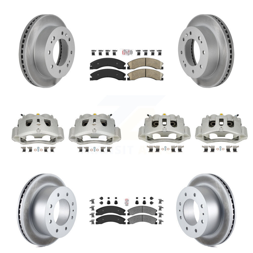Transit Auto KCG-102433N Disc Brake Kit for 2011-2019 Chevrolet Suburban 3500 HD, Chevrolet Silverado 2500 HD, Chevrolet Silverado 3500 HD & more - Front and Rear product image