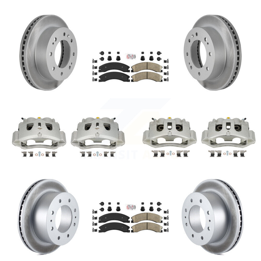 Transit Auto KCG-102440N Disc Brake Kit for 2011-2019 Chevrolet Suburban 3500 HD, Chevrolet Silverado 2500 HD, Chevrolet Silverado 3500 HD & more - Front and Rear product image