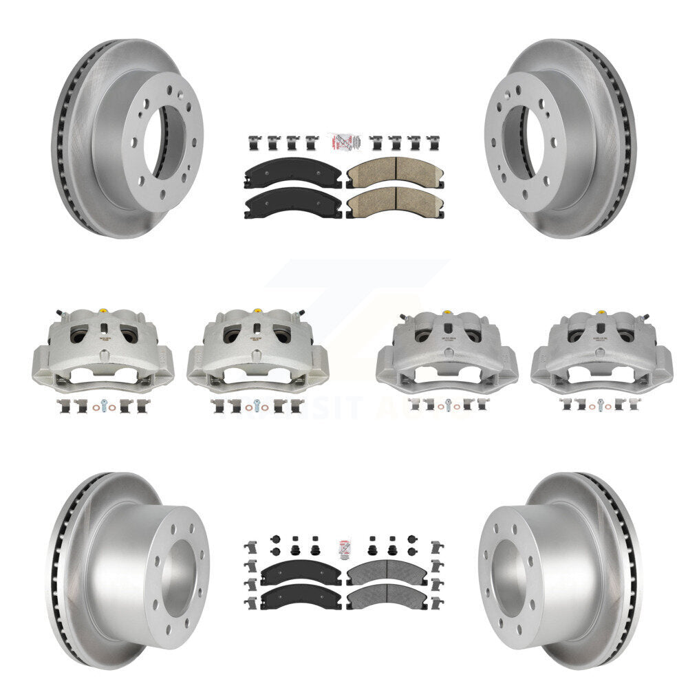 Transit Auto KCG-102442N Disc Brake Kit for 2011-2019 Chevrolet Silverado 3500 HD, GMC Sierra 3500 HD - Front and Rear product image