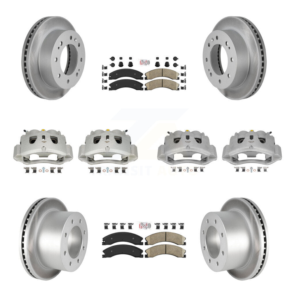Transit Auto KCG-102447N Disc Brake Kit for 2011-2019 Chevrolet Silverado 3500 HD, GMC Sierra 3500 HD - Front and Rear product image