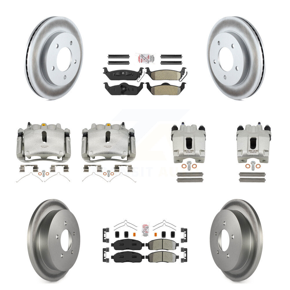 Transit Auto KCG-102450N Disc Brake Kit for 2004 Ford F-150 - Front and Rear product image