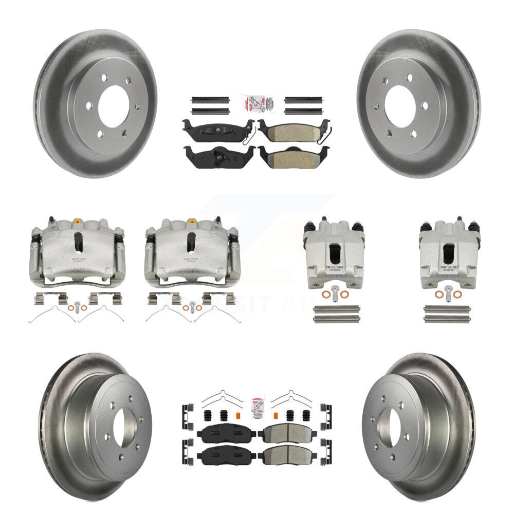 Transit Auto KCG-102451N Disc Brake Kit for 2004-2008 Lincoln Mark LT, Ford F-150 - Front and Rear product image