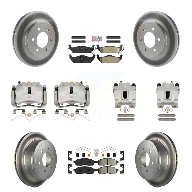 Transit Auto KCG-102451N Disc Brake Kit for 2004-2008 Lincoln Mark LT, Ford F-150 - Front and Rear product image