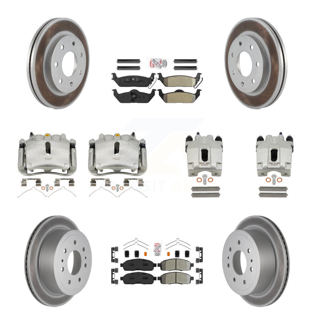 Transit Auto KCG-102452N Disc Brake Kit for 2004-2008 Lincoln Mark LT, Ford F-150 - Front and Rear product image