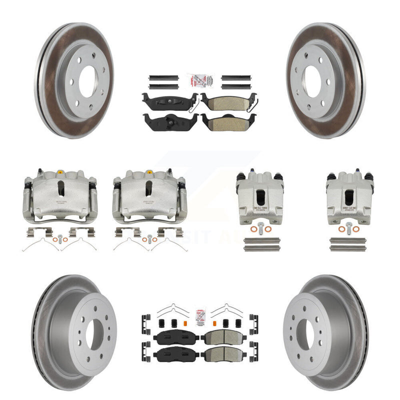 Transit Auto KCG-102452N Disc Brake Kit for 2004-2008 Lincoln Mark LT, Ford F-150 - Front and Rear product image