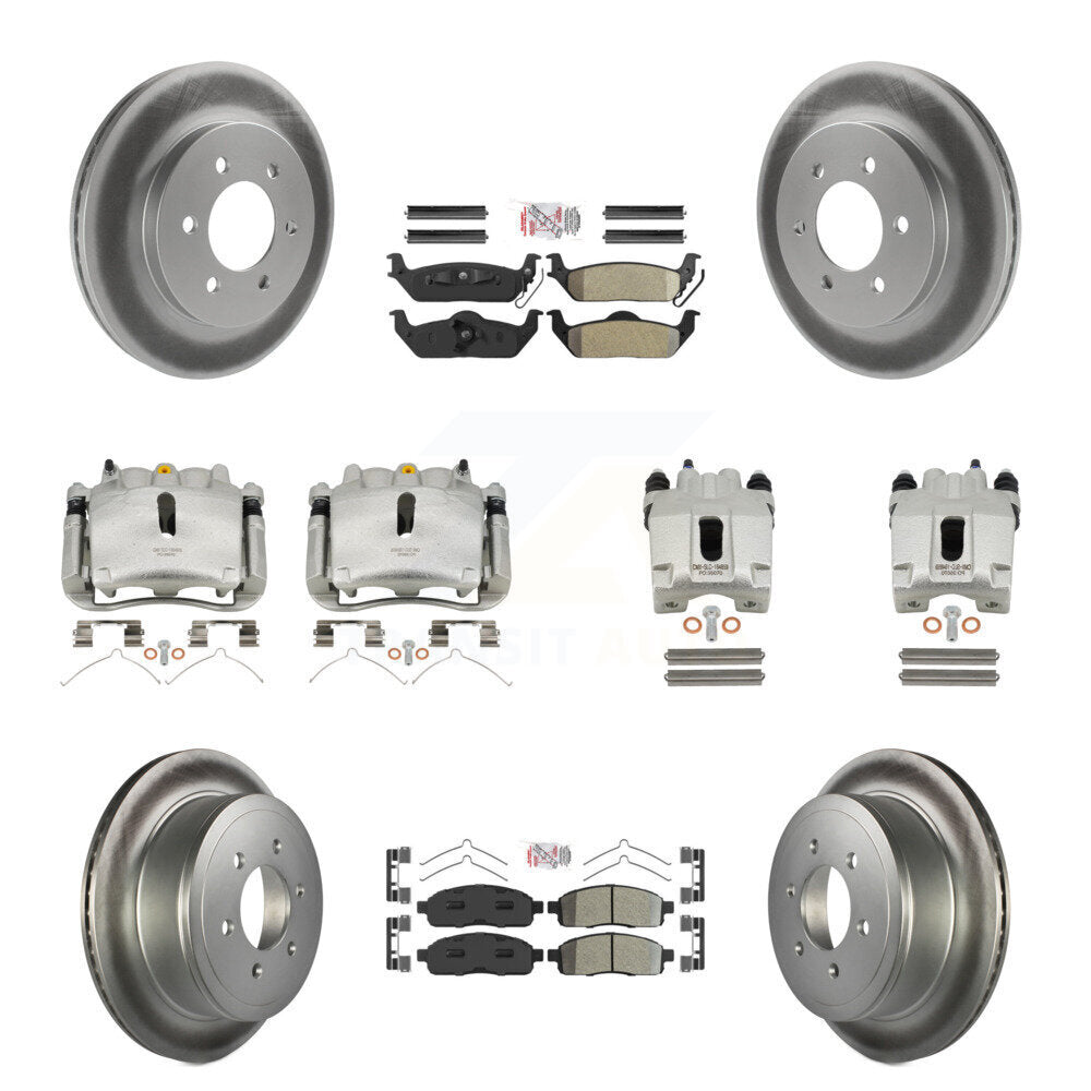 Transit Auto KCG-102454N Disc Brake Kit for 2004-2008 Lincoln Mark LT, Ford F-150 - Front and Rear product image