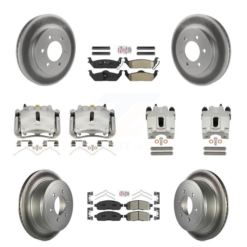 Transit Auto KCG-102454N Disc Brake Kit for 2004-2008 Lincoln Mark LT, Ford F-150 - Front and Rear product image