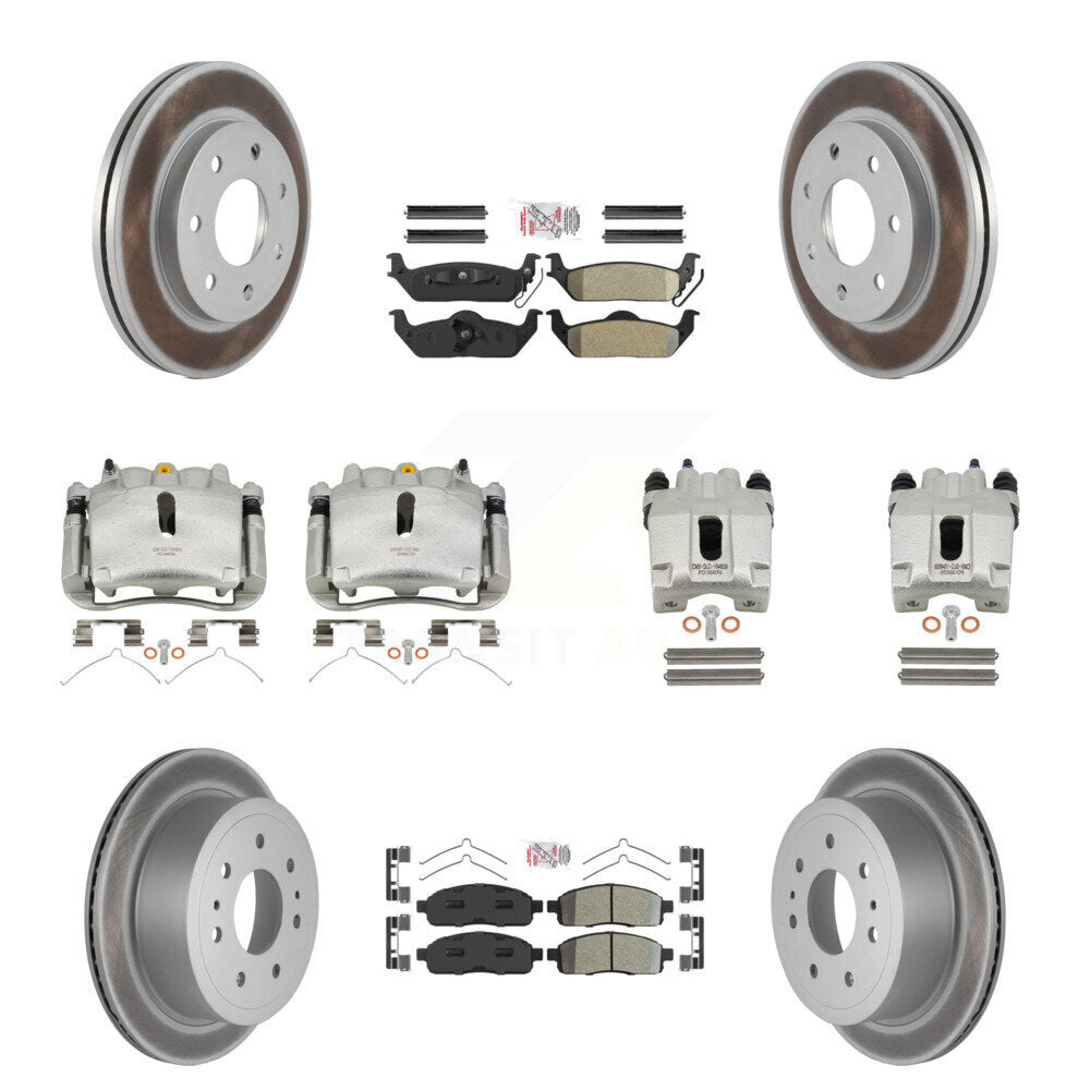 Transit Auto KCG-102455N Disc Brake Kit for 2004-2008 Lincoln Mark LT, Ford F-150 - Front and Rear product image