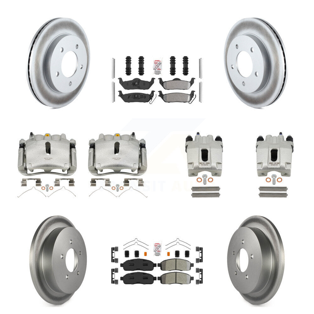 Transit Auto KCG-102456N Disc Brake Kit for 2004 Ford F-150 - Front and Rear product image