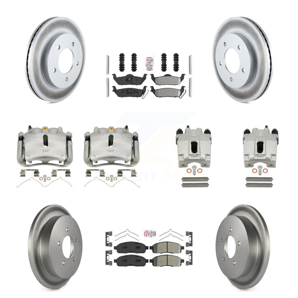 Transit Auto KCG-102459N Disc Brake Kit for 2004 Ford F-150 - Front and Rear product image