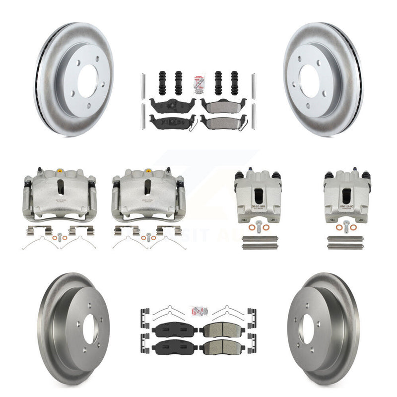 Transit Auto KCG-102459N Disc Brake Kit for 2004 Ford F-150 - Front and Rear product image