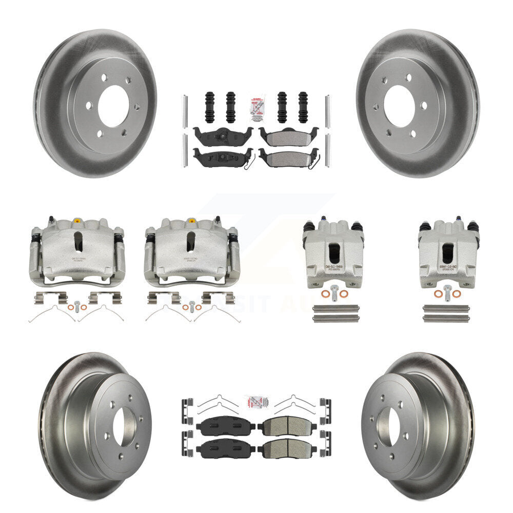 Transit Auto KCG-102460N Disc Brake Kit for 2004-2008 Lincoln Mark LT, Ford F-150 - Front and Rear product image