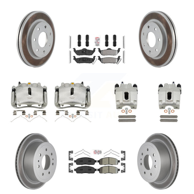 Transit Auto KCG-102461N Disc Brake Kit for 2004-2008 Lincoln Mark LT, Ford F-150 - Front and Rear product image