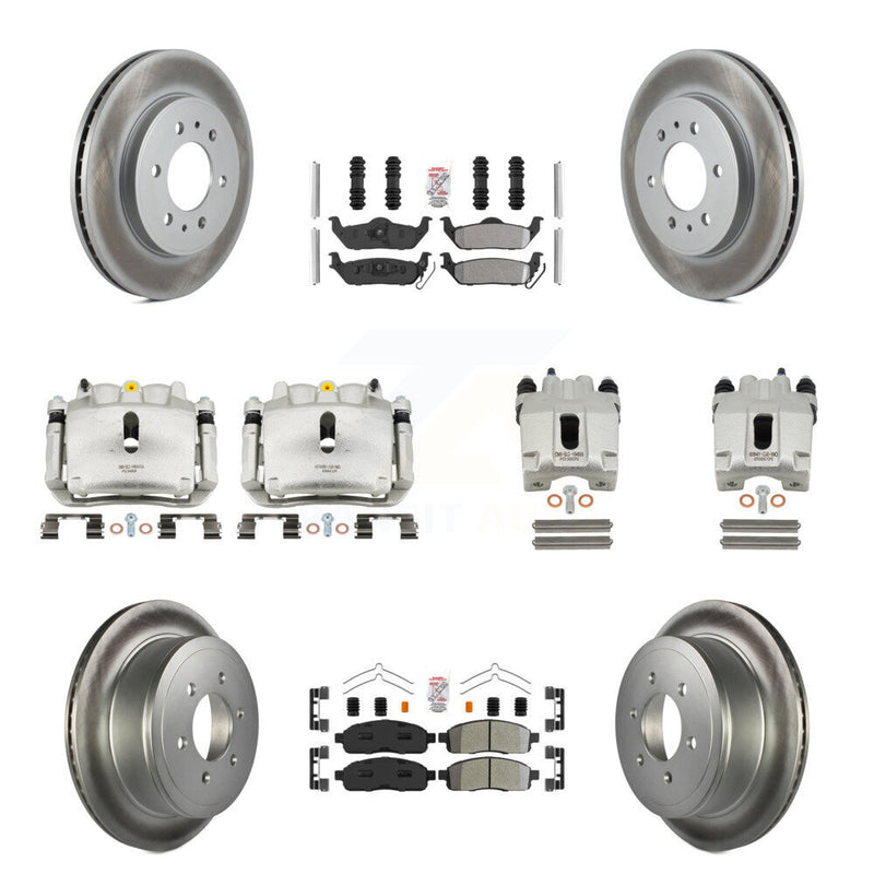 Transit Auto KCG-102464N Disc Brake Kit for 2009 Ford F-150 - Front and Rear product image
