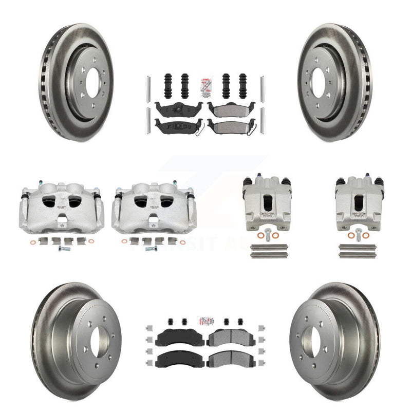 Transit Auto KCG-102472N Disc Brake Kit for 2010-2011 Ford F-150 - Front and Rear product image