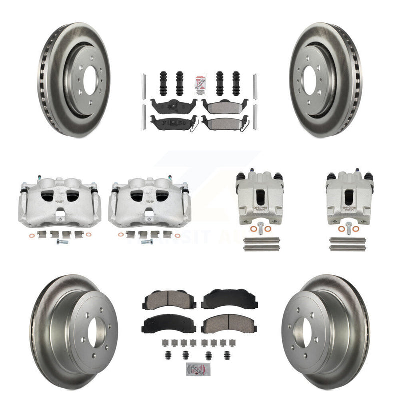 Transit Auto KCG-102476N Disc Brake Kit for 2010-2011 Ford F-150 - Front and Rear product image