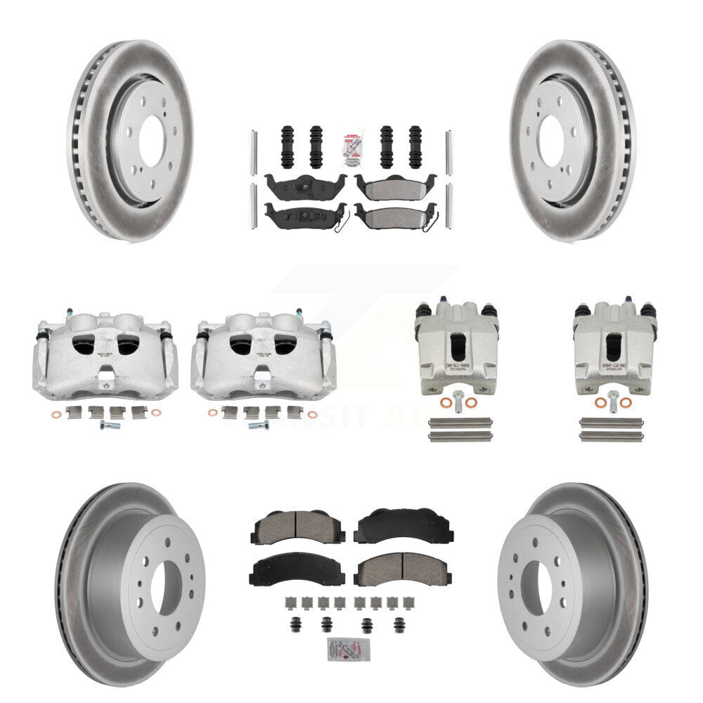 Transit Auto KCG-102477N Disc Brake Kit for 2010-2011 Ford F-150 - Front and Rear product image