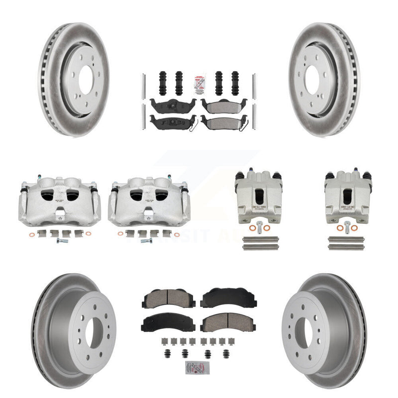 Transit Auto KCG-102477N Disc Brake Kit for 2010-2011 Ford F-150 - Front and Rear product image