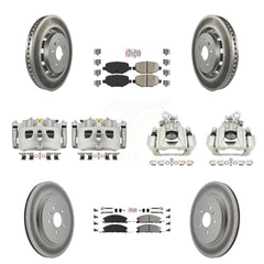 Transit Auto KCG-102481N Disc Brake Kit for 2016 Lincoln MKS - Front and Rear product image