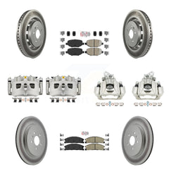 Transit Auto KCG-102482N Disc Brake Kit for 2016 Lincoln MKS - Front and Rear product image