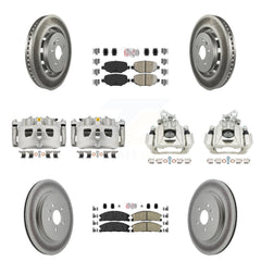 Transit Auto KCG-102483N Disc Brake Kit for 2016 Lincoln MKS - Front and Rear product image