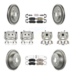 Transit Auto KCG-102511N Disc Brake Kit for 2017 Nissan Rogue - Front and Rear product image