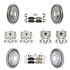 Transit Auto KCG-102516N Disc Brake Kit for 2019 Nissan Rogue Sport - Front and Rear product image