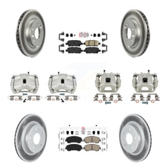 Transit Auto KCG-102518N Disc Brake Kit for 2019 Nissan Rogue Sport - Front and Rear product image