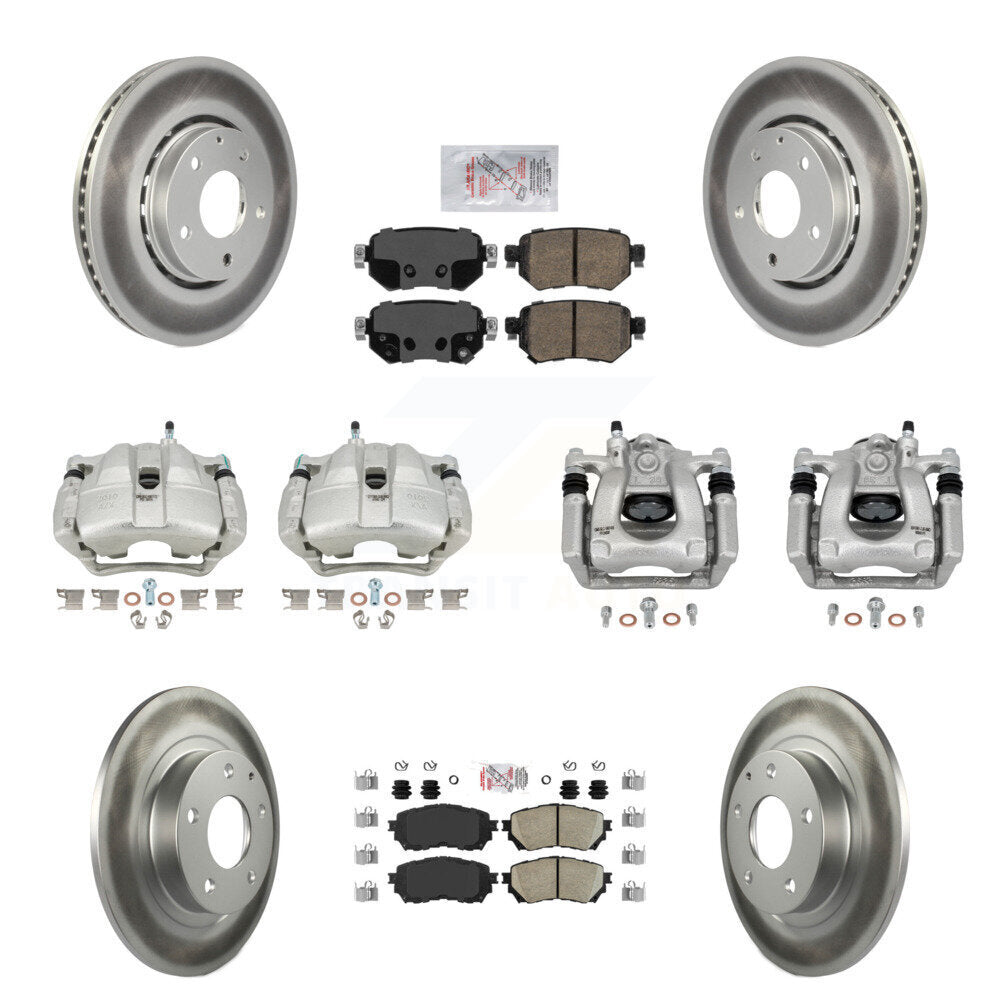 Transit Auto KCG-102522N Disc Brake Kit for 2019-2021 Mazda 6 - Front and Rear product image