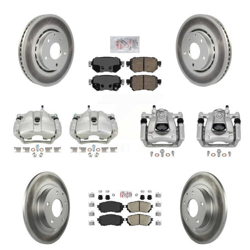 Transit Auto KCG-102522N Disc Brake Kit for 2019-2021 Mazda 6 - Front and Rear product image