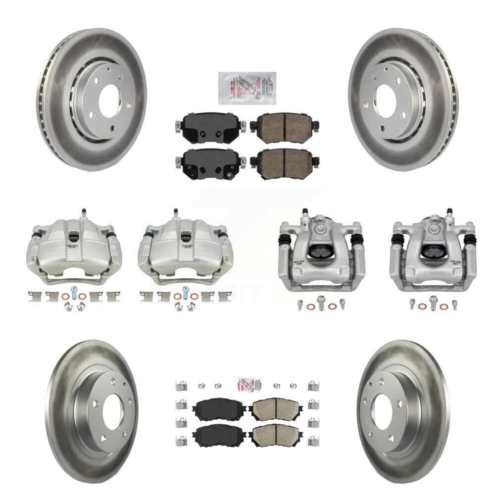 Transit Auto KCG-102523N Disc Brake Kit for 2019-2021 Mazda 6 - Front and Rear product image