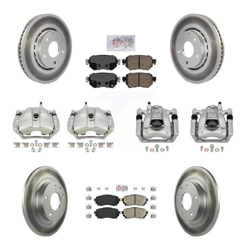 Transit Auto KCG-102523N Disc Brake Kit for 2019-2021 Mazda 6 - Front and Rear product image