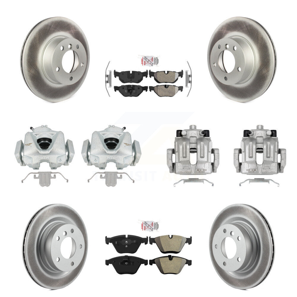Transit Auto KCG-102524N Disc Brake Kit for 2008-2012 BMW 328i, BMW 323i - Front and Rear product image