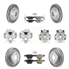 Transit Auto KCG-102535N Disc Brake Kit for 2013 BMW 328i - Front and Rear product image