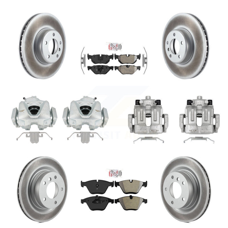 Transit Auto KCG-102536N Disc Brake Kit for 2013 BMW 328i - Front and Rear product image